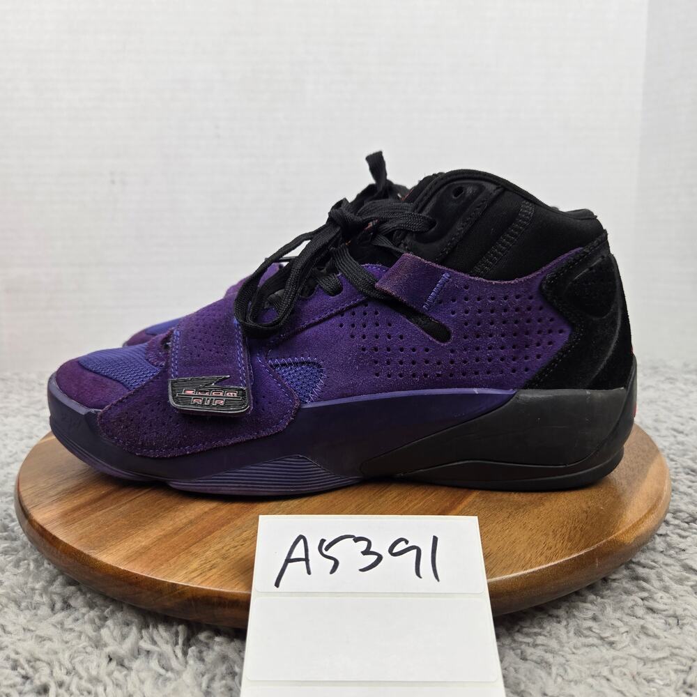 Jordan Men 9.5 Zion 2 Out of This World Purple Crimson Casual Sneaker DO9073-506